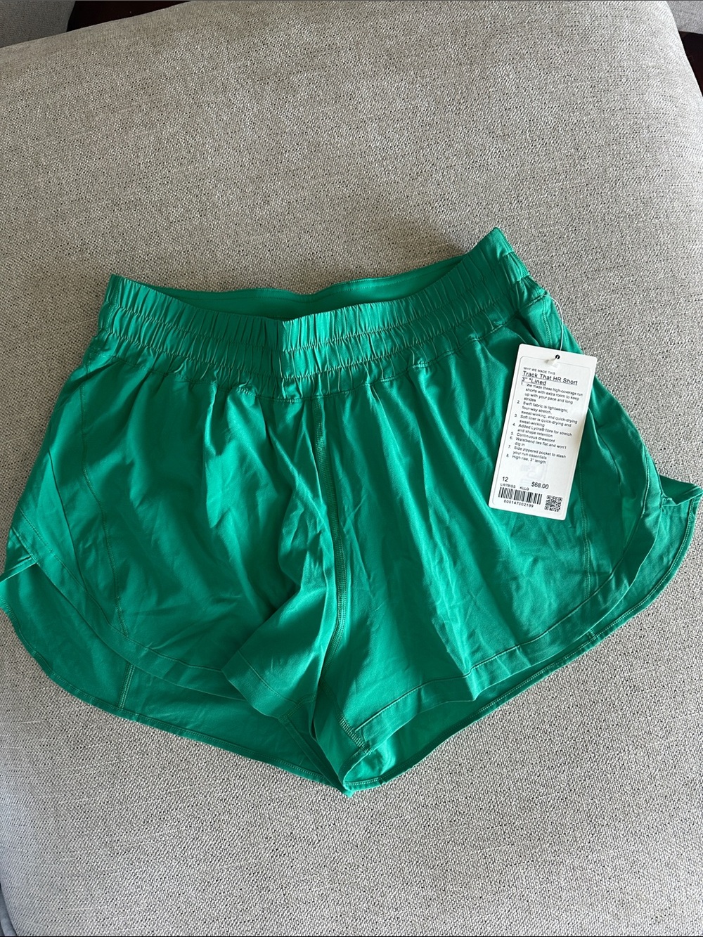 lululemon Track That HR Short 3” *Lined   
Kelly Green